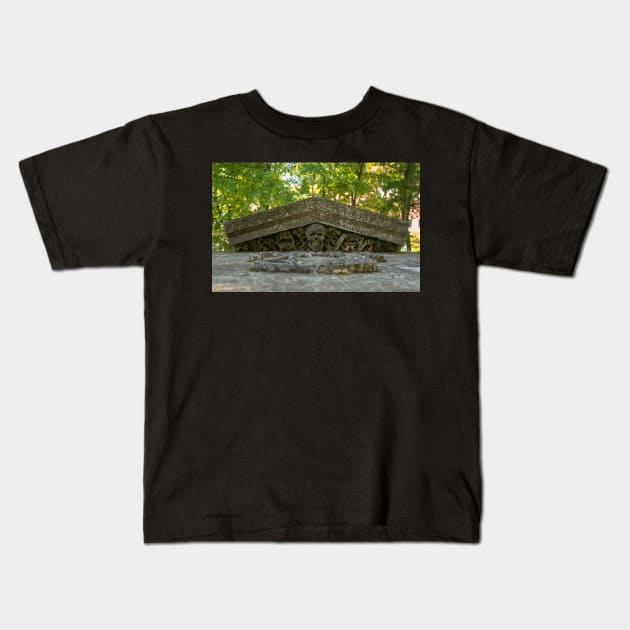 Sarcophagus at Saint Anthony of Padua Church in Bihac, Bosnia 3 Kids T-Shirt by jojobob